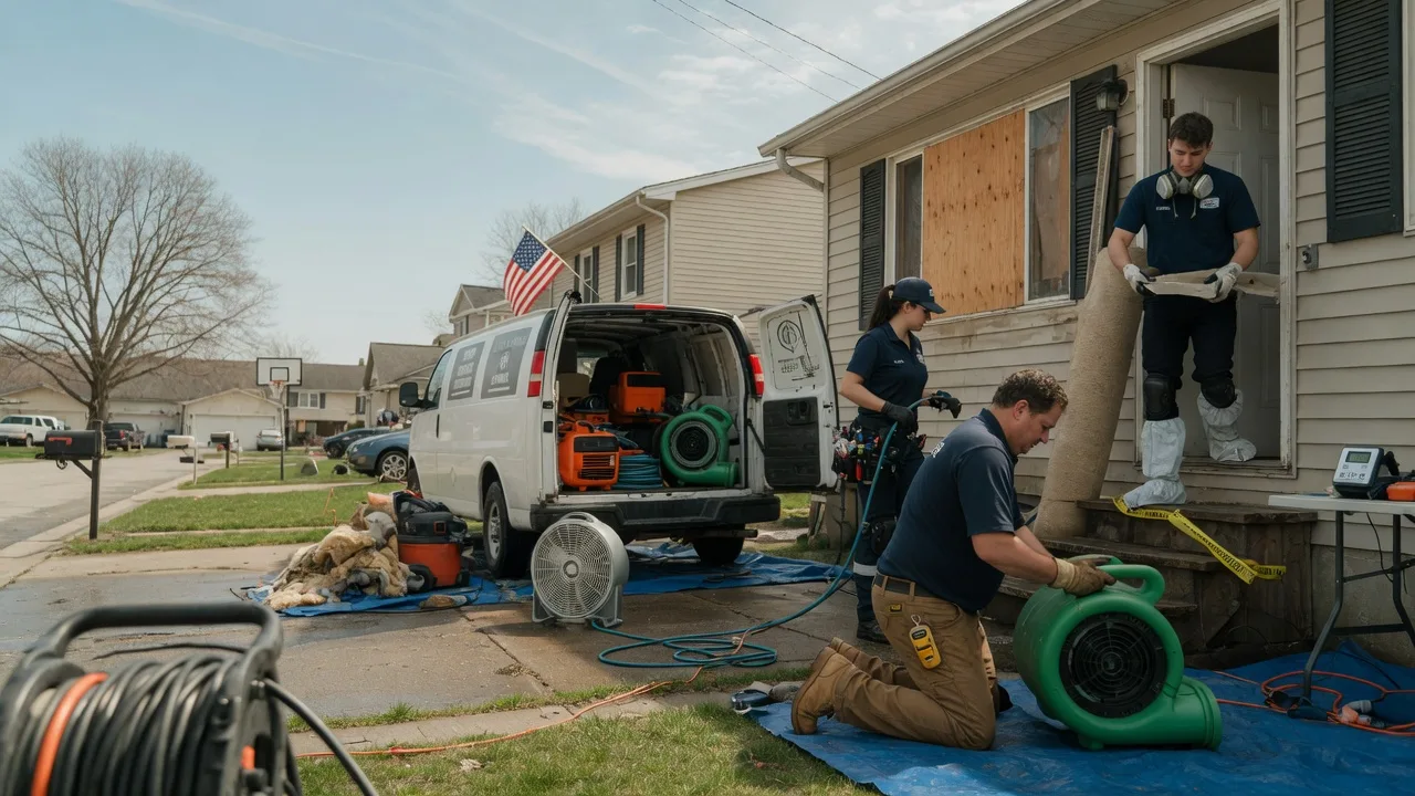 Water Damage Restoration in New Underwood, SD near me